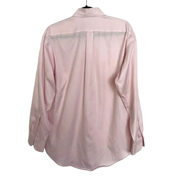 Croft & Barrow Pink Non Iron Long Sleeve Button Down Shirt - Picture 2 of 9